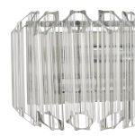 Tuvalu 2lt Wall Light Glass & Polished Chrome - Image 2