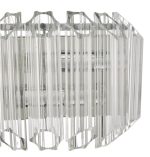 Tuvalu 2lt Wall Light Glass & Polished Chrome - Image 3