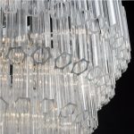 Tuvalu 4 Tier 9lt Chandelier Crystal & Polished Chrome - Image 2