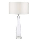 Samara Table Lamp Clear Glass (Base Only)