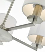 Tyler 5lt Pendant Satin Nickel (Fitting Only) - Image 4