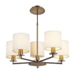 Tyler 5lt Pendant Bronze (Fitting Only)