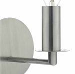 Tyler Wall Light Satin Nickel (Fitting Only) - Image 2