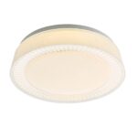 Udell Flush White Acrylic LED