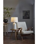 Vondra Table Lamp White & Grey With Shade - Image 3