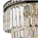 Vyana 4lt Pendant Antique Brass Crystal - Image 3