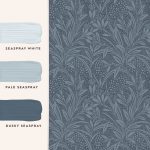 Laura Ashley Barley Dusky Seaspray Wallpaper - Image 4