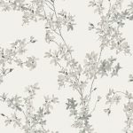 Laura Ashley Forstyhia Steel Wallpaper