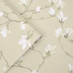 Laura Ashley Magnolia Grove Natural Wallpaper - Image 2
