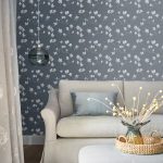 Laura Ashley Magnolia Grove Dusky Seaspray Wallpaper - Image 5