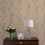Laura Ashley Pussy Willow Natural Wallpaper - Image 5