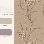 Laura Ashley Pussy Willow Natural Wallpaper - Image 4
