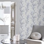 Laura Ashley Pussy Willow Off White & Midnight Wallpaper - Image 5