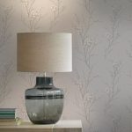 Laura Ashley Pussy Willow Dove Grey Wallpaper - Image 6