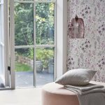 Laura Ashley Wild Meadow Pale Iris Wallpaper - Image 6
