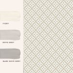 Laura Ashley Mr Jones Dove Grey Wallpaper - Image 4
