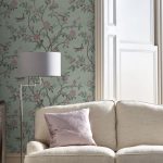 Laura Ashley Eglantine Eau De Nil Wallpaper - Image 5