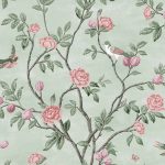 Laura Ashley Eglantine Eau De Nil Wallpaper