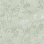 Laura Ashley Eglantine Silhouette Eau De Nil Wallpaper
