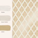 Laura Ashley Florin Gold Wallpaper - Image 4