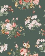 Laura Ashley Rosemore Fern Wallpaper