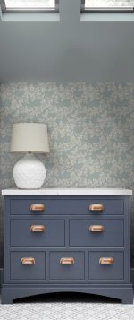Laura Ashley Burnham Pale Seaspray Wallpaper - Image 4