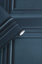 Laura Ashley Redbrook Dark Seaspray Wood Panel Wallpaper - Image 2