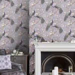 Laura Ashley Belvedere Pale Iris Wallpaper - Image 4