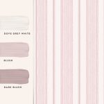 Laura Ashley Heacham Stripe Blush Wallpaper - Image 6