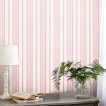 Laura Ashley Heacham Stripe Blush Wallpaper - Image 5