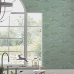 Laura Ashley Swans Jade Green Wallpaper - Image 4