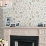 Laura Ashley Crosswell Coral Pink Wallpaper - Image 4