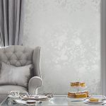 Laura Ashley Westbourne Silver Wallpaper - Image 4
