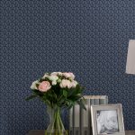 Laura Ashley Seaham Midnight Blue Wallpaper - Image 4