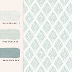 Laura Ashley Florin Duck Egg Wallpaper - Image 4