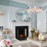 Laura Ashley Florin Duck Egg Wallpaper - Image 6