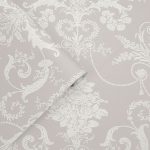 Laura Ashley Josette White & Dove Grey Wallpaper - Image 2