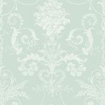 Laura Ashley Josette Duck Egg Wallpaper