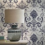 Laura Ashley Josette Off White & Midnight Wallpaper - Image 5