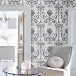 Laura Ashley Josette Off White & Midnight Wallpaper - Image 6