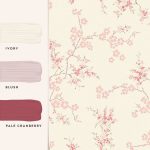Laura Ashley Oriental Blossom Blush Wallpaper - Image 4