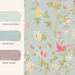Laura Ashley Summer Palace Duck Egg Wallpaper - Image 4
