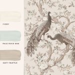 Laura Ashley Belvedere Soft Truffle Wallpaper - Image 4
