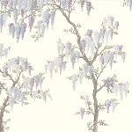 Laura Ashley Wisteria Garden Mural Pale Iris 3M x 2.8M