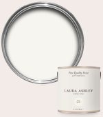 Laura Ashley 2.5L Matt Emulsion Paint Pure White