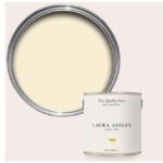 Laura Ashley 2.5L Matt Emulsion Paint Primrose White