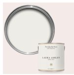 Laura Ashley 2.5L Matt Emulsion Paint Dove Grey White