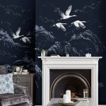 Laura Ashley Animalia Mural Midnight 3M x 2.8M - Image 4