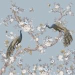 Laura Ashley Belvedere Mural Pale Seaspray 3M x 2.8M
