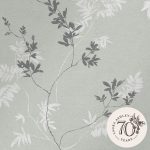 Laura Ashley Mari Mineral Green Wallpaper - Image 4
